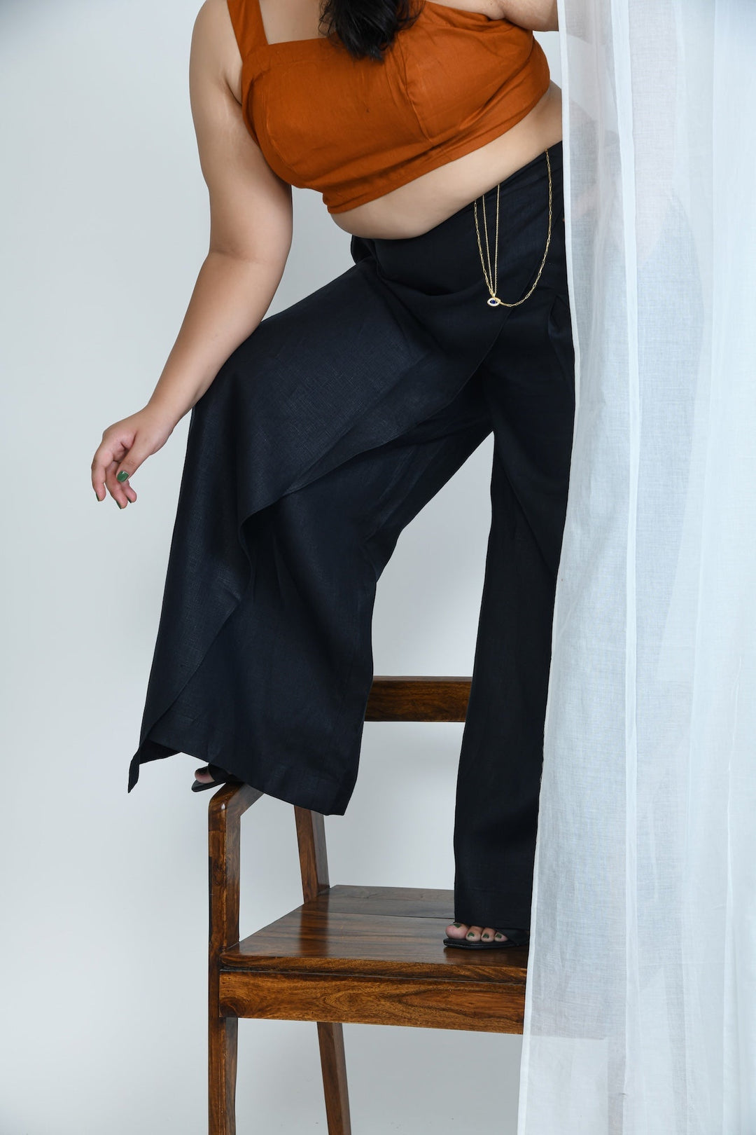 Pravaah Hemp Wrap Pants | Must Have Black