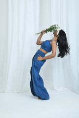 Pravaah Hemp Skort-Style Long Pants | Relaxed fit