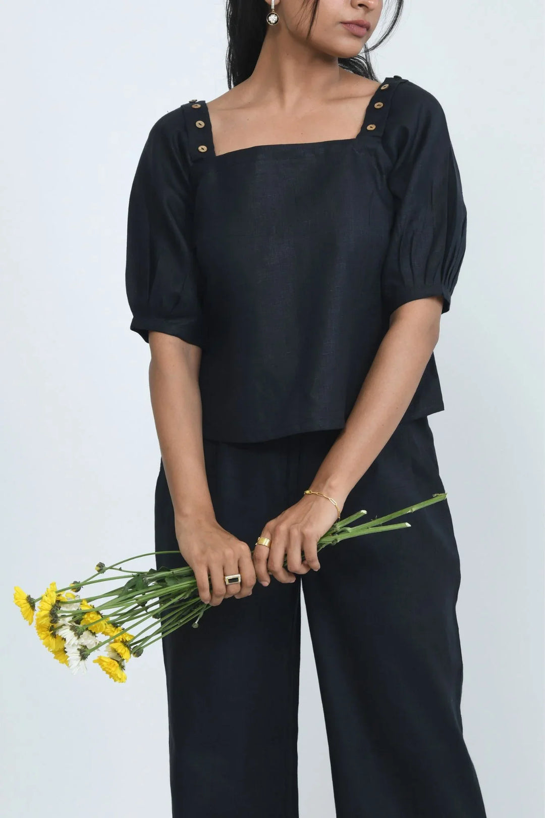 Pravaah Eco-Friendly Hemp Multi-Style Top | Truffle | Multi-purpose