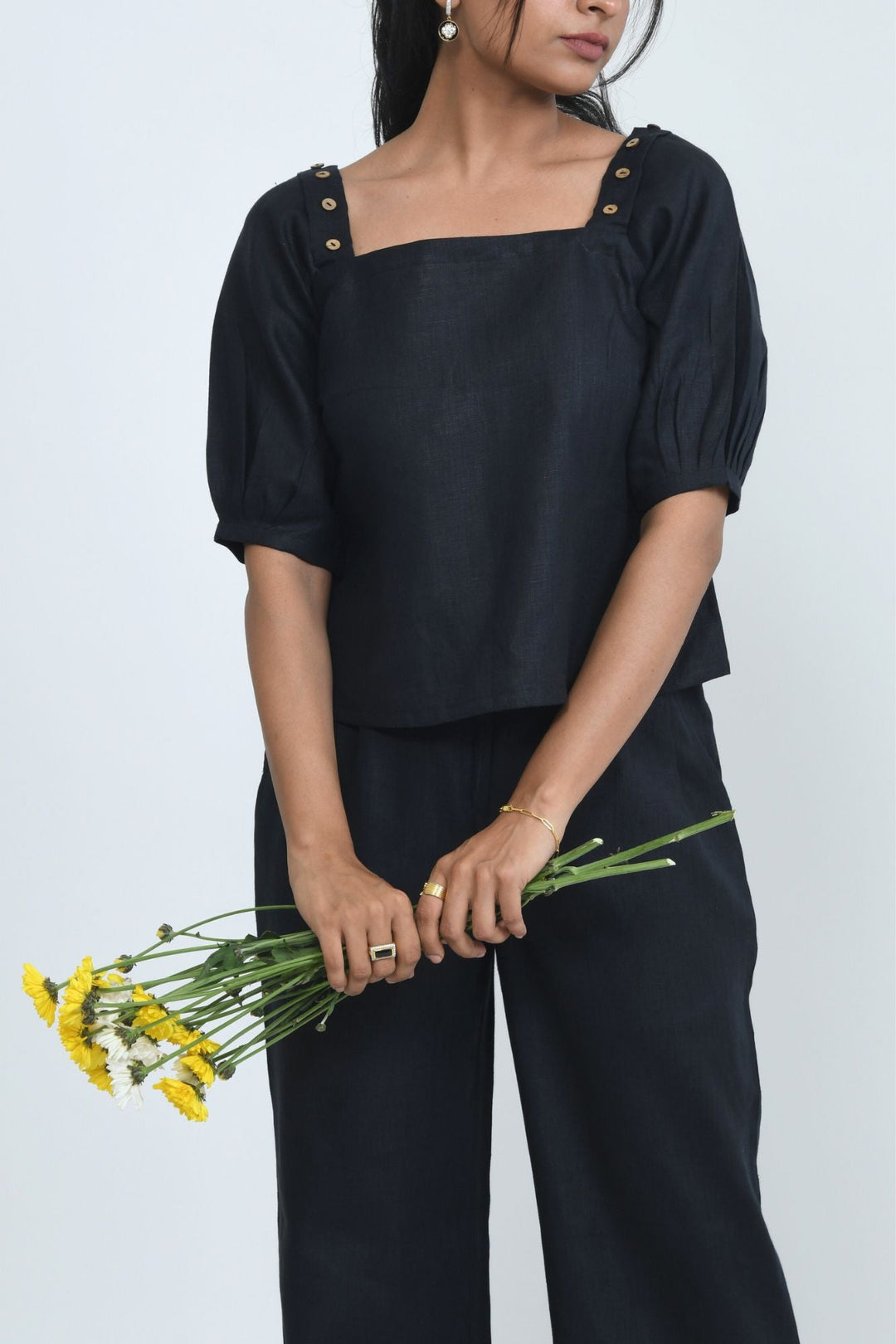 Pravaah Eco-Friendly Hemp Multi-Style Top | Truffle | Multi-purpose