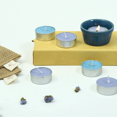 Pravaah Serenity Essentials | Tealight Candle Set | Festival Sustainable Gifting