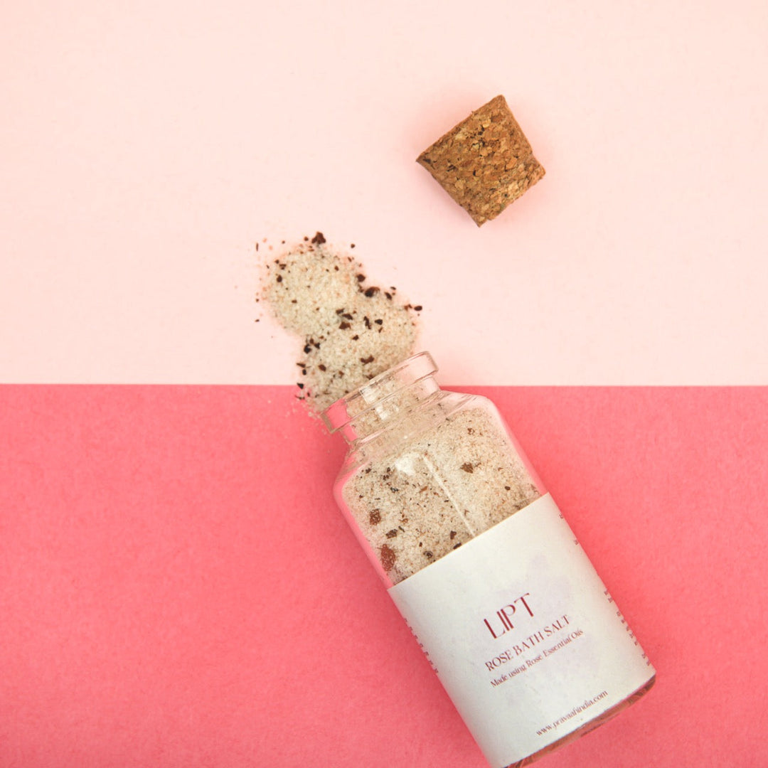 Floral Rose Bath Salt | Valentine Self-Care Gift