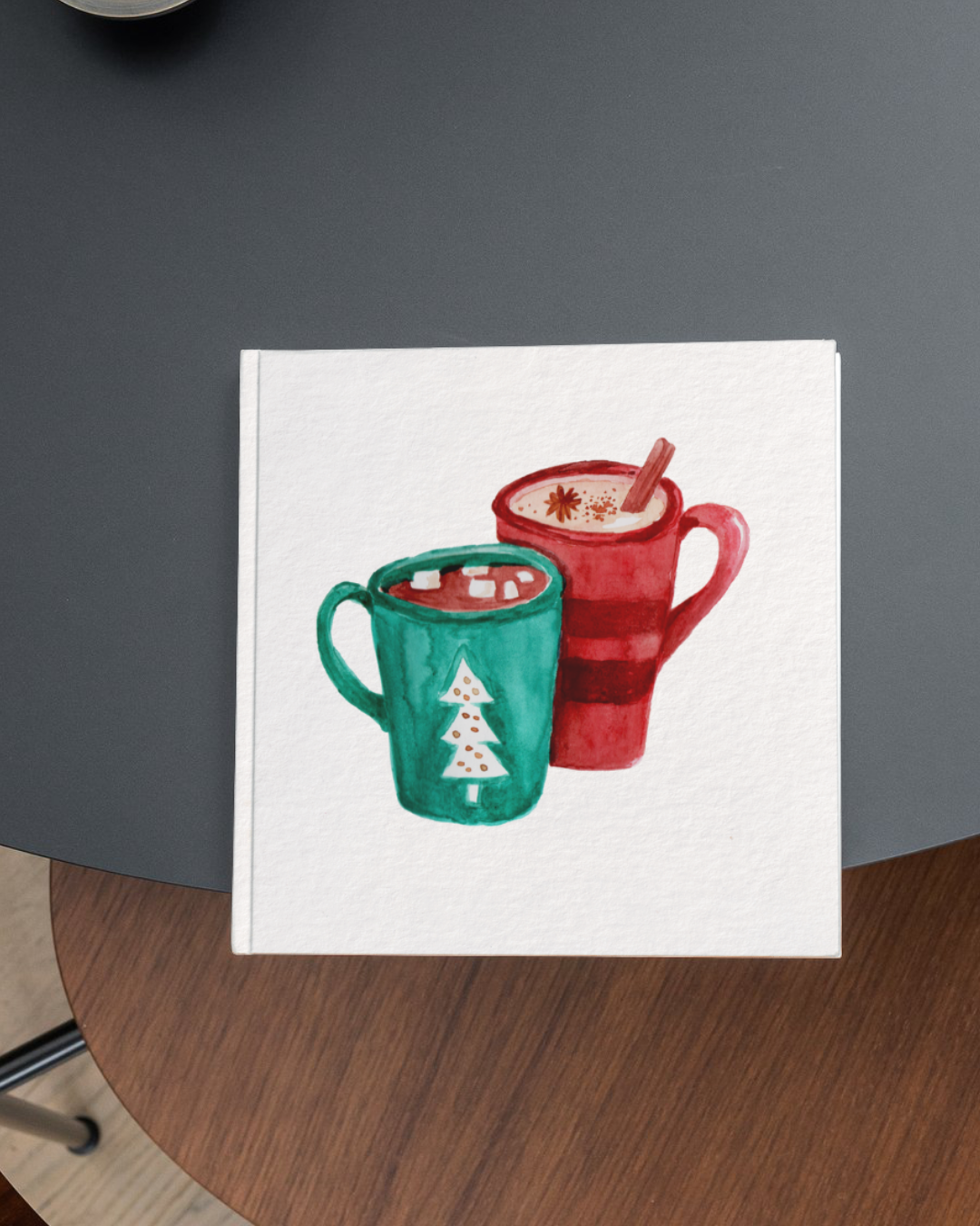 Handmade Hemp Paper Gift Cards, Christmas Edition, Eco-Friendly & Customisable