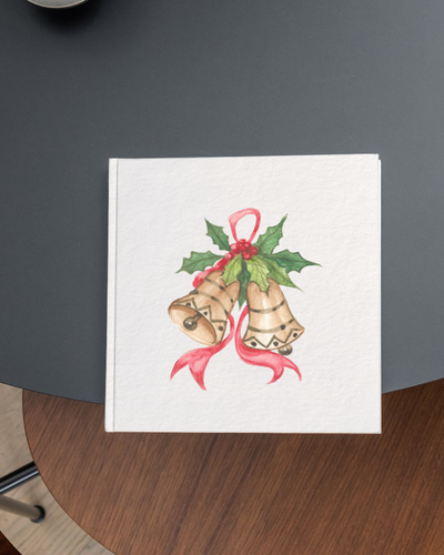 Handmade Hemp Paper Gift Cards, Christmas Edition, Eco-Friendly & Customisable