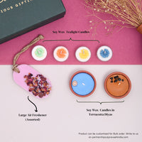 Pravaah Bloom – Festive Glow And Fragrance Gift Box