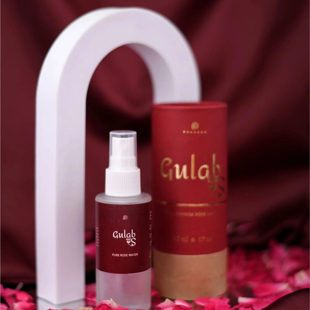 Pravaah Gulab Ras – 100% Natural Rose Water | Preservative and Alcohol - Free - Suspire