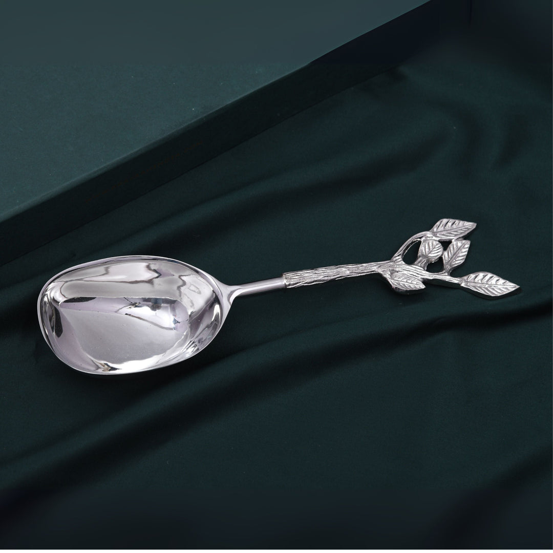 Pravaah Patram Bar Set, Solid Brass Handles, Luxury Gifting, Chrome Finish - Suspire