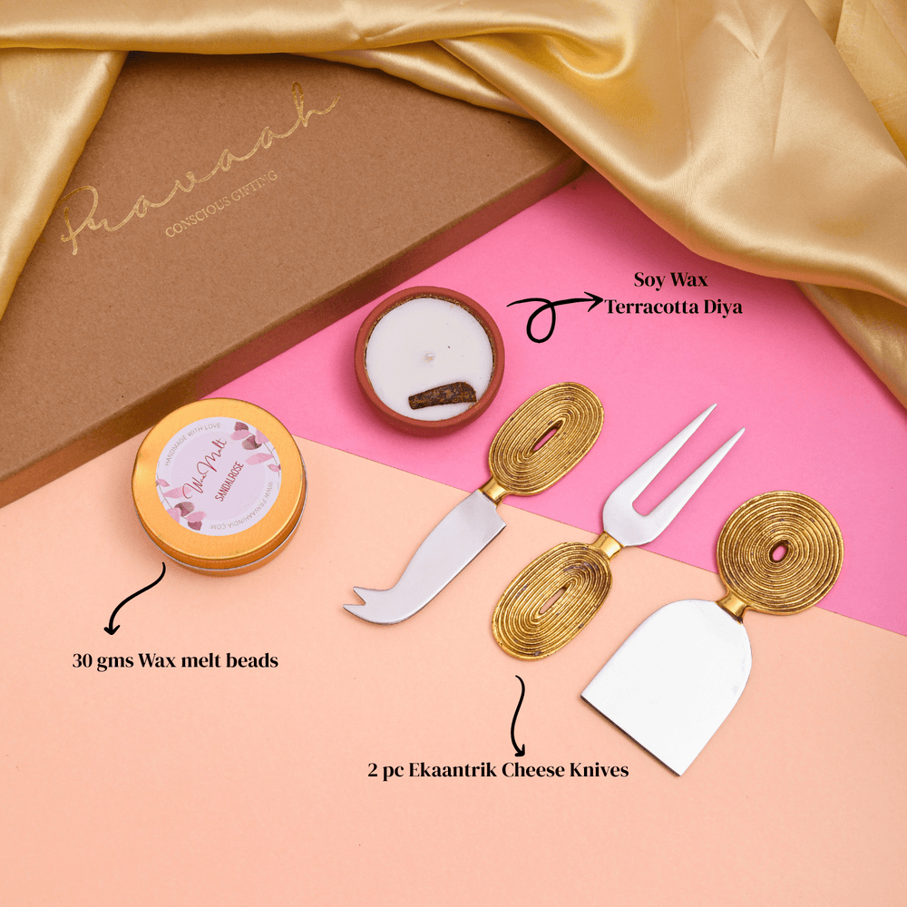 Pravaah Saanjh Soirée – Premium Eco Friendly Gift Box for Festive Hosting and Celebrations
