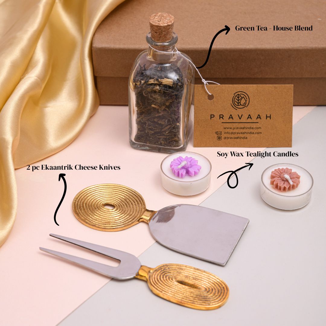 Pravaah The Curated Hosting Kit | Luxury Gift Box for Hosts - Suspire