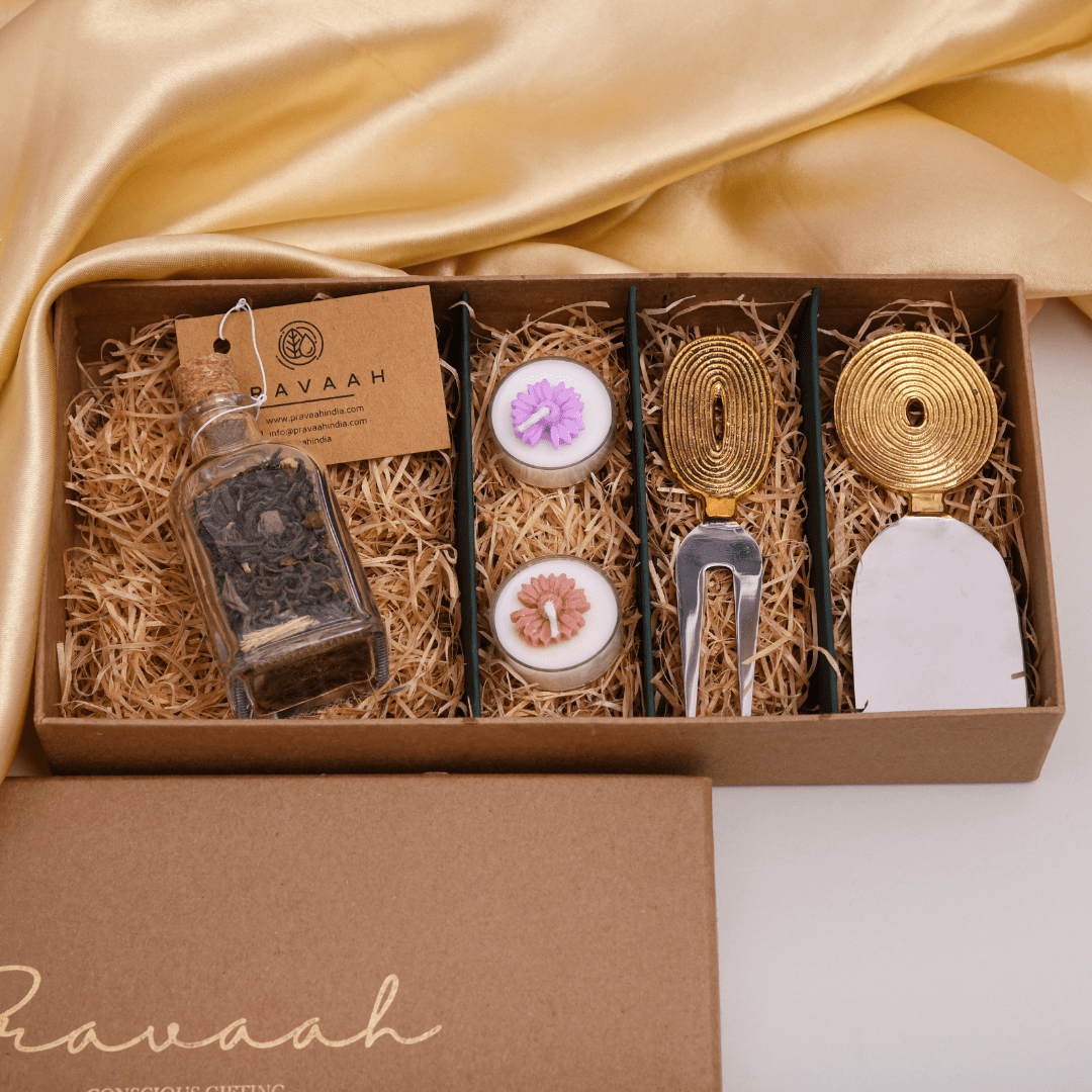 Pravaah The Curated Hosting Kit | Luxury Gift Box for Hosts - Suspire