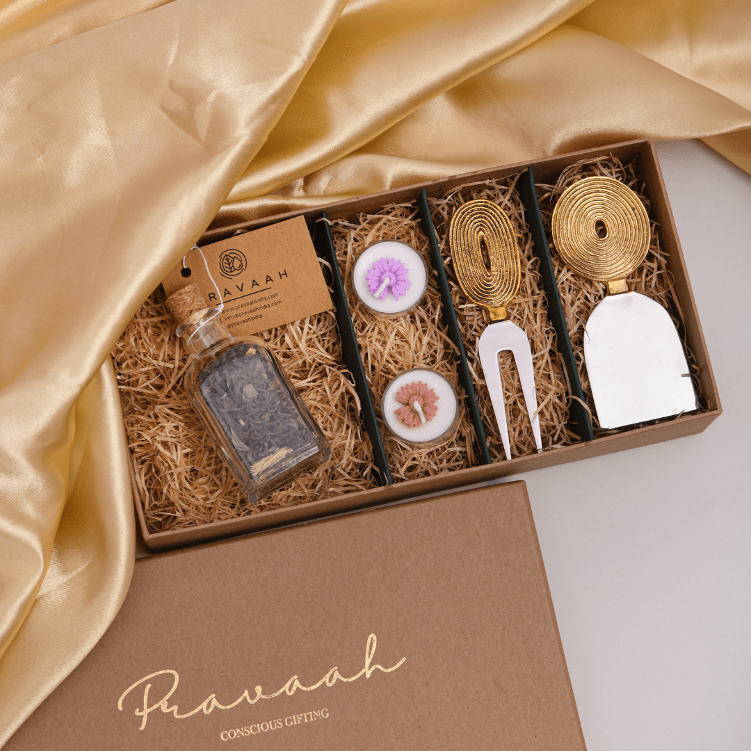 Pravaah The Curated Hosting Kit | Luxury Gift Box for Hosts - Suspire