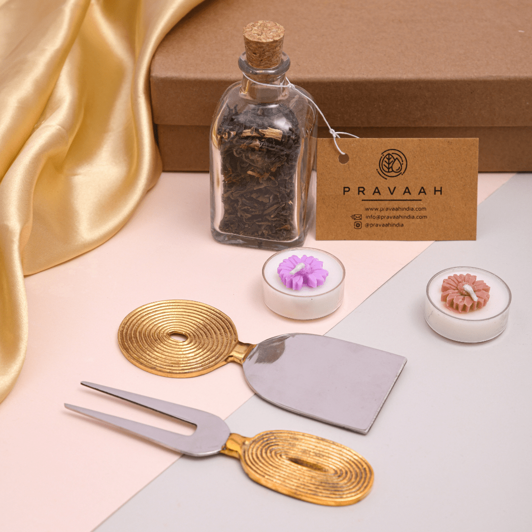 Pravaah The Curated Hosting Kit | Luxury Gift Box for Hosts - Suspire
