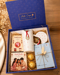 Artecasa Crimson Ceramic Sipper Hamper | Premium Raksha Bandhan Gift Hamper