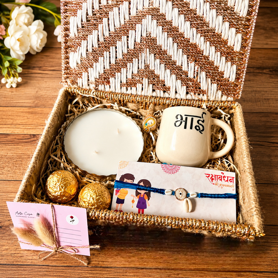 Artecasa Forever Bhai Celebration Hamper | Premium Rakhi Gift Hamper