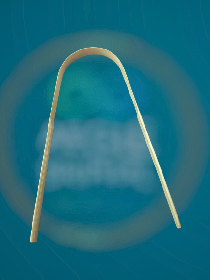 Aegle Sriphal Bamboo Tongue Cleaner