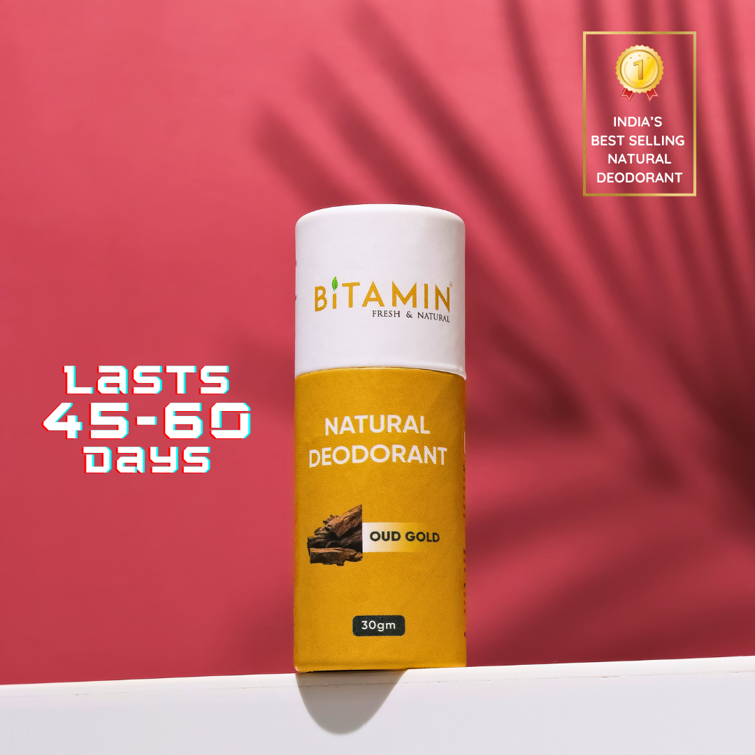 Bitamin Oud Gold Natural Deodorant - 30 Grams