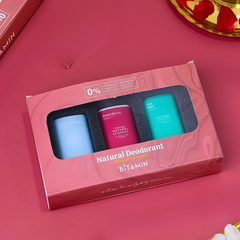 Bitamin Teens Natural Deodorant Gift Box (Pack Of 3)