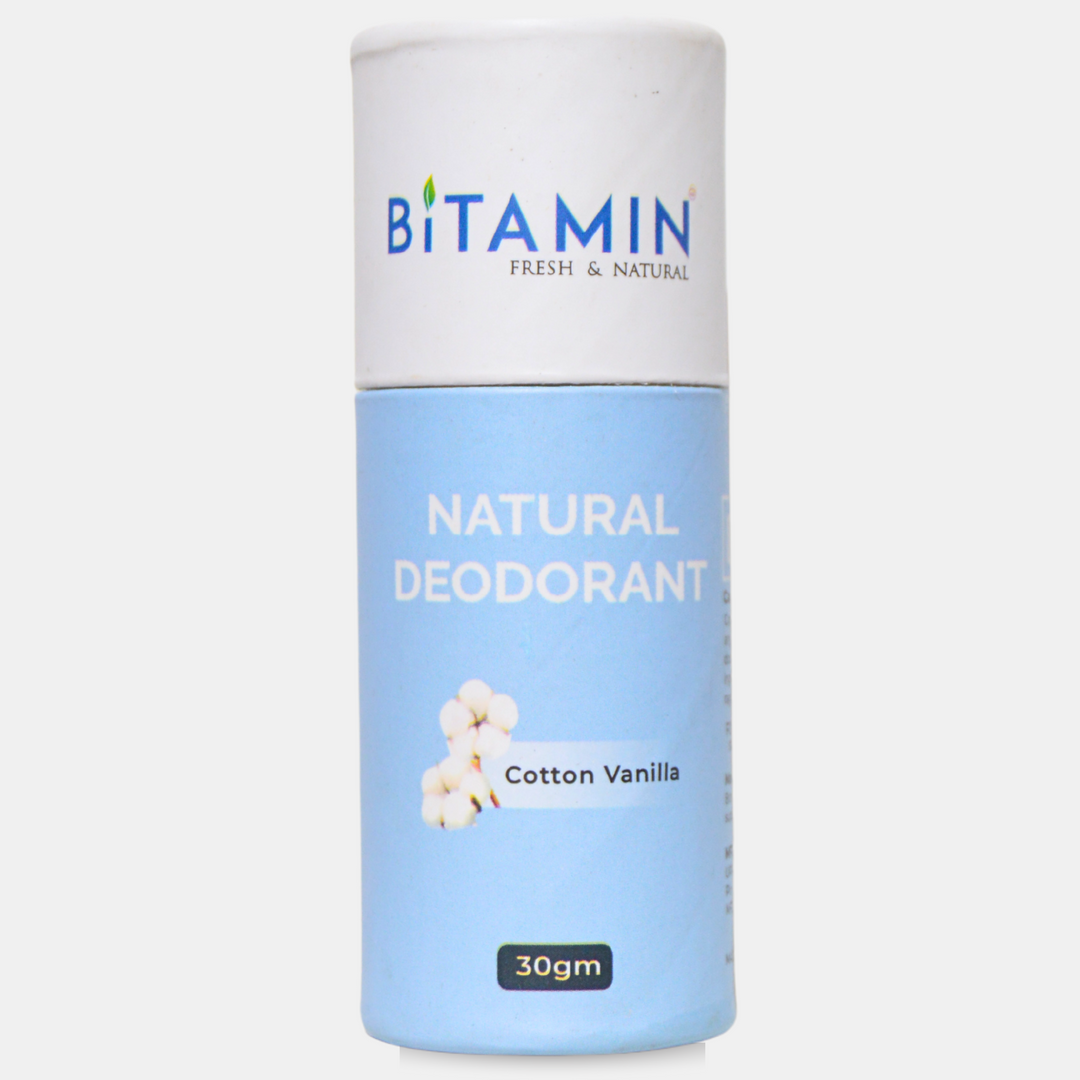 Bitamin Cotton Vanilla Natural Deodorant