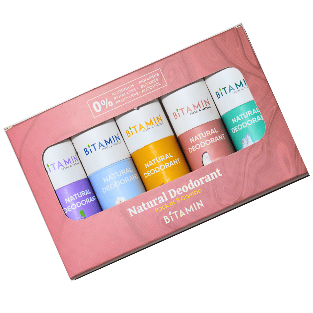 Bitamin Ultimate Natural Deodorant Gift Box - 30 Grams Each