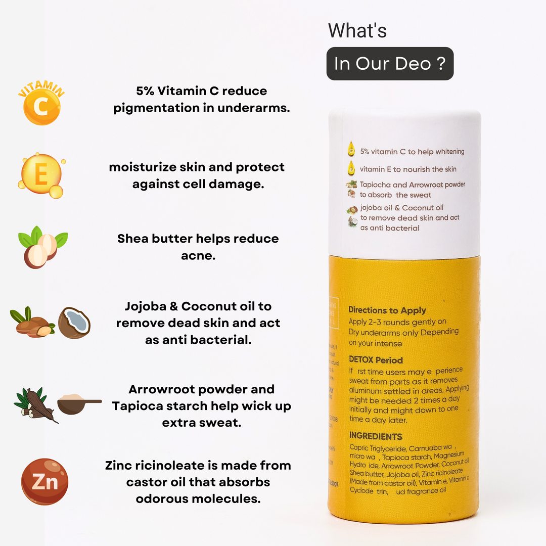 Bitamin Oud Gold Natural Deodorant - 30 Grams