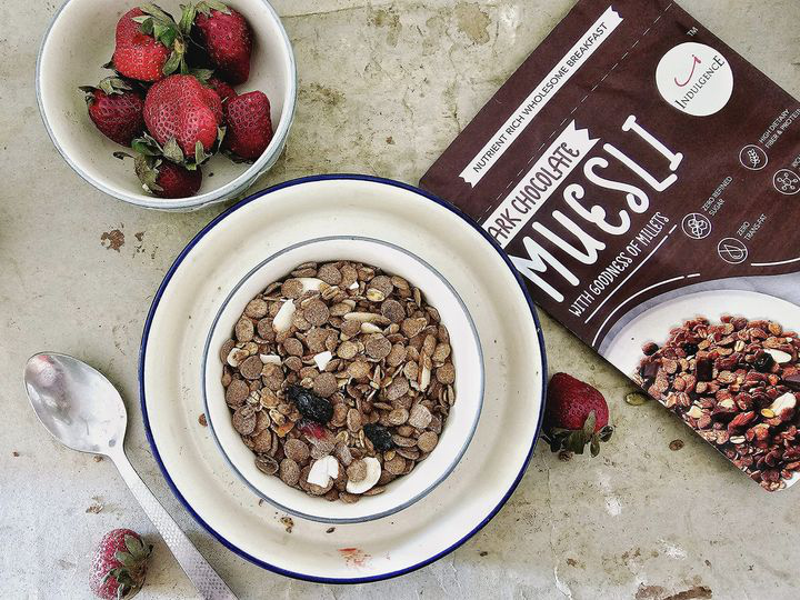 INDULGENCE Dark Chocolate Millet Muesli 350 Gms