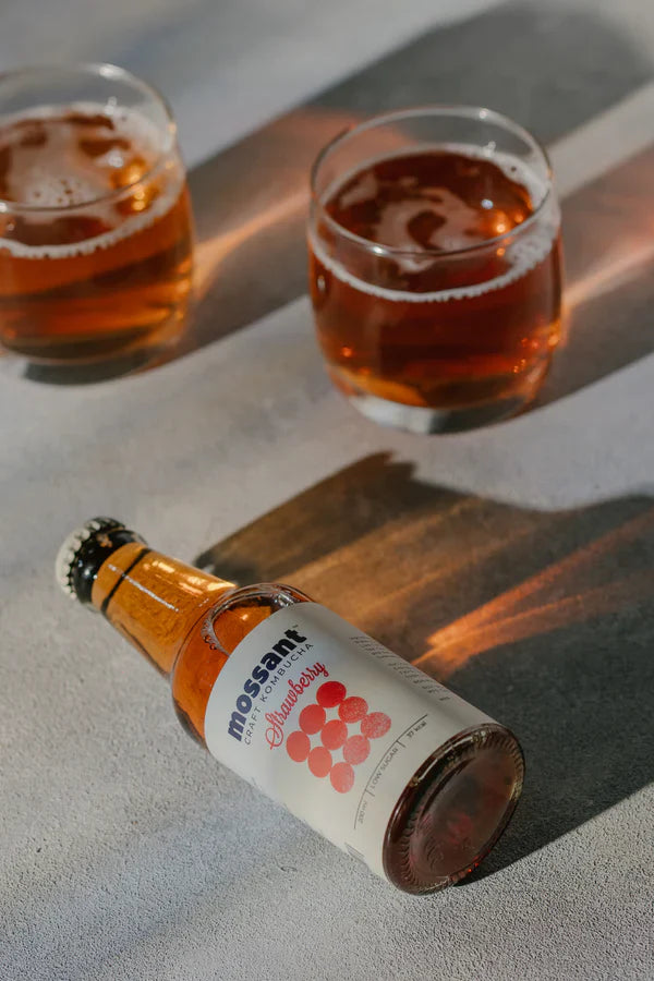 Mossant Craft Kombucha Strawberry Kombucha - 200 ml