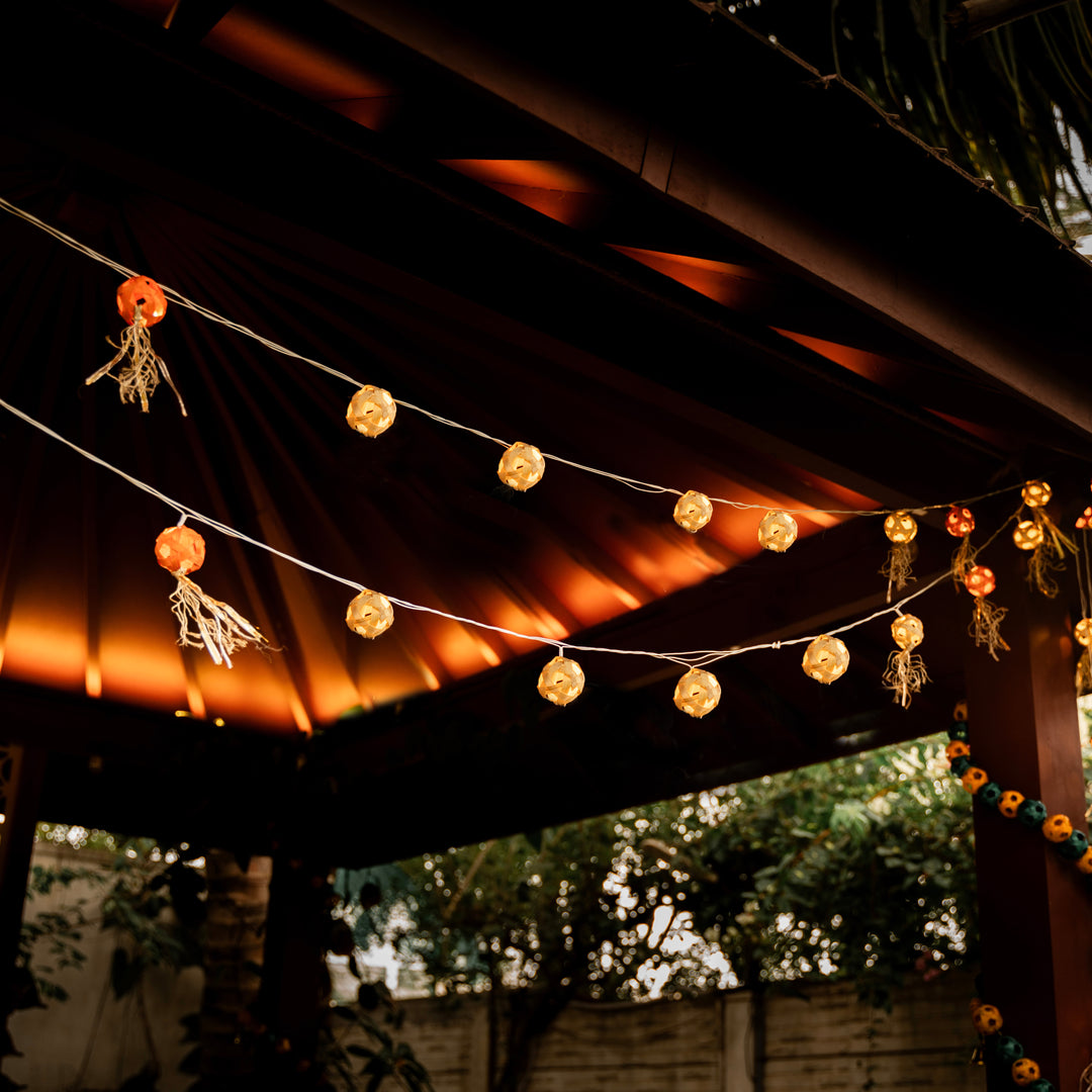 Star Full Moon Handcrafted Bamboo String Light