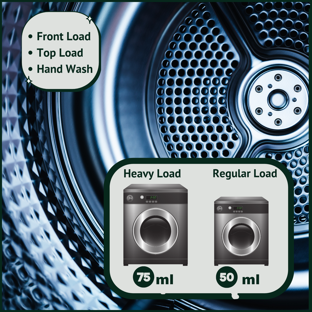 Forest Lab Laundry Liquid Detergent| Powered by Bio-Enzymes & Soapnuts | Pure Essential Oils - Lavender & Geranium