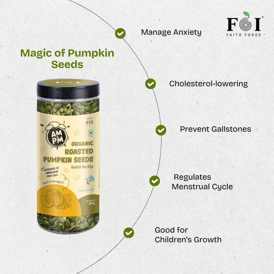 FaithFoods Roasted Pumpkin Seeds
