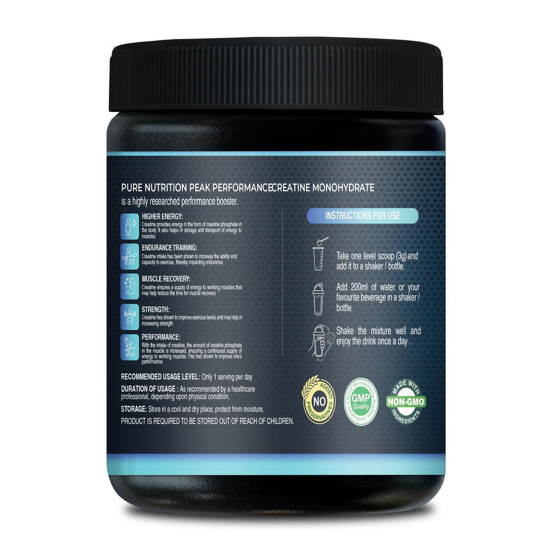 Micronised Creatine Monohydrate Powder – Unflavored | Strength & Performance