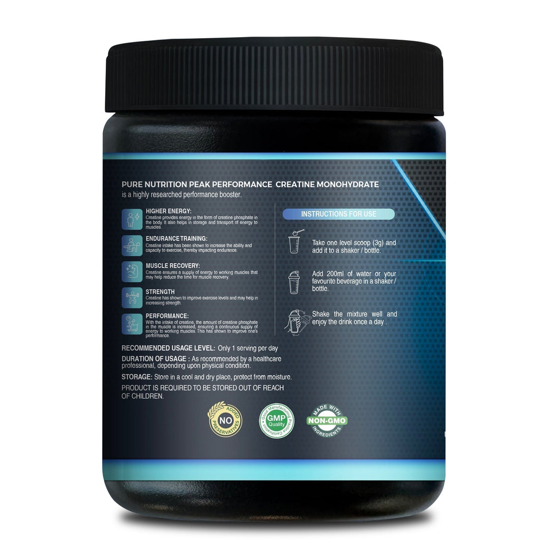 Micronised Creatine Monohydrate Powder – Unflavored | Strength & Performance