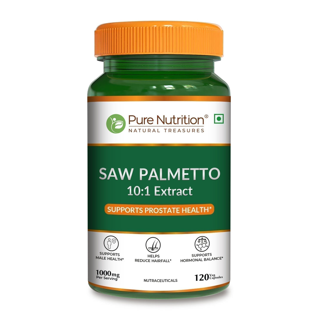 Saw Palmetto 10:1 Extract 1000mg | Supports Men&