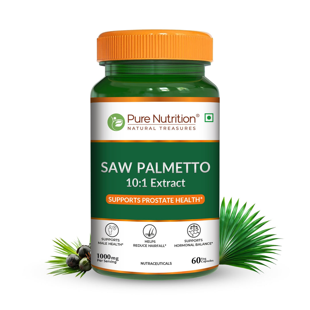 Saw Palmetto Supplement  Prostate Health, Hair Growth & Urinary Support