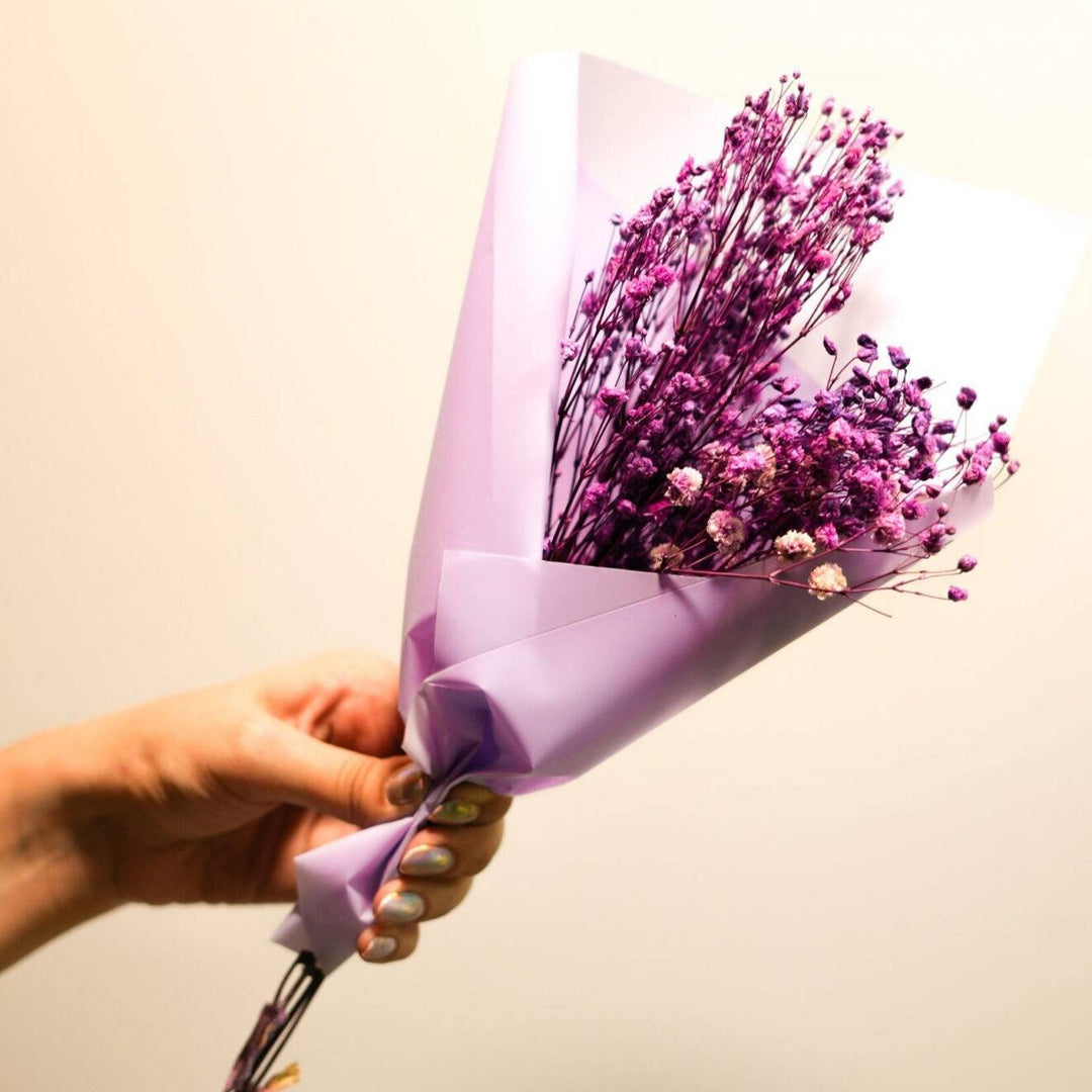 Purple Baby’s Breath | Dried Flowers (Gypsophila)