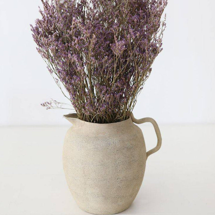 Artecasa Purple Limonium Dried Flowers for Vase | Natural Dried Floral Decor