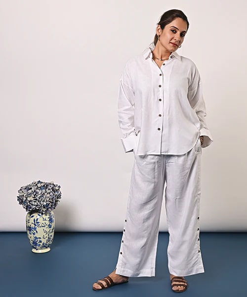 HempZero Purpose Co-ord Set - White