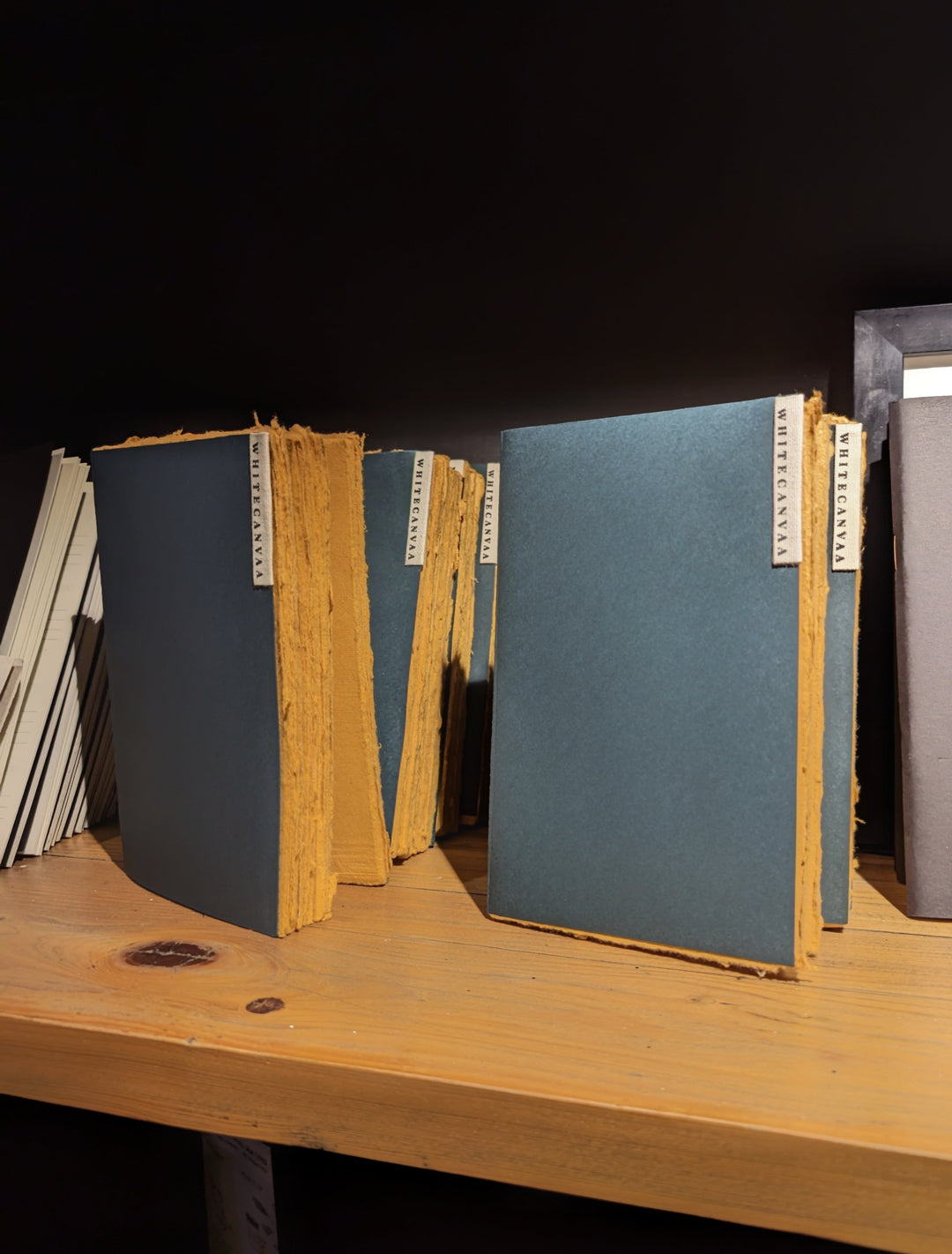 Vintage Art Journal I Brown recycled cotton papers I Sketching Journal