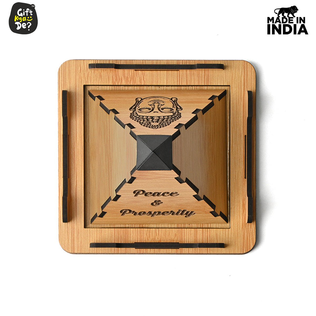 Gift Kya De Vastu Pyramid Mobile Stand | Good Luck Vibes | Home & Office Accessories