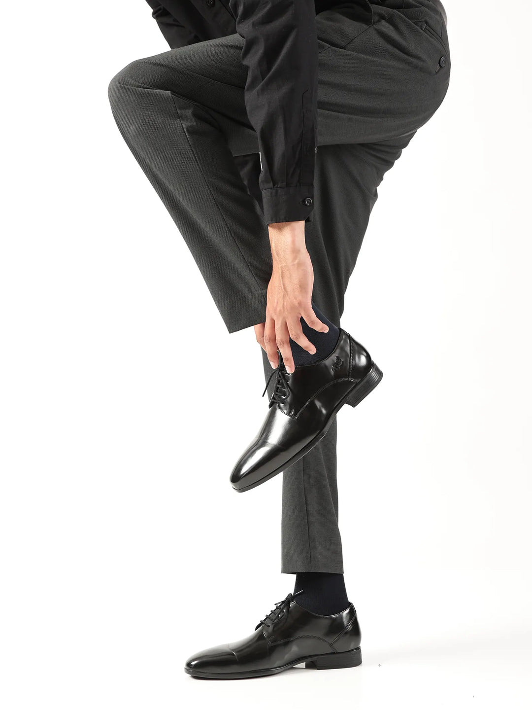 Amiable Black– Derby Shoes