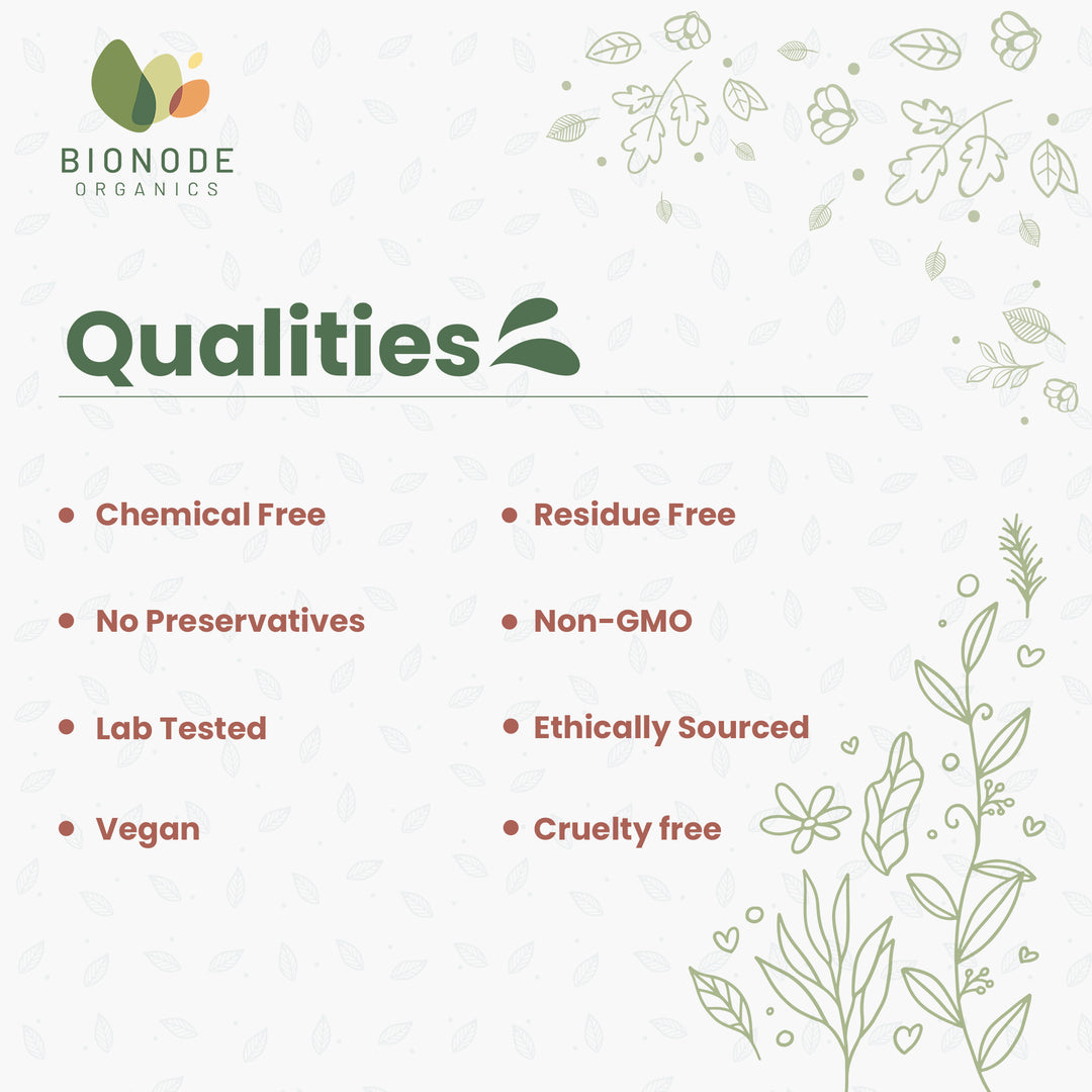 Bionode Organics Certified Organic Moringa Powder - Heart Health, Skin Health, Weight Management | Natural Multi-vitamin