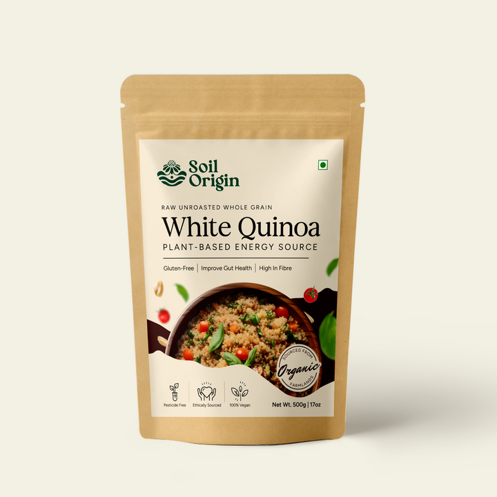 Soil Origin Whole Quinoa - 500 Gm