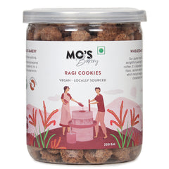 Mo's Bakery Ragi Cookies vegan 100% natural & preservatives free gluten free