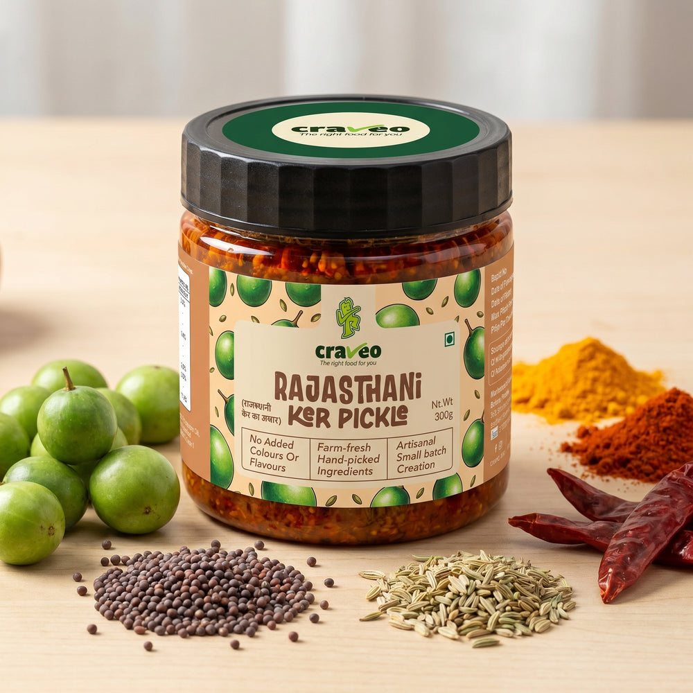 Craveo Rajasthani Ker Pickle ( Marwari Pickle )