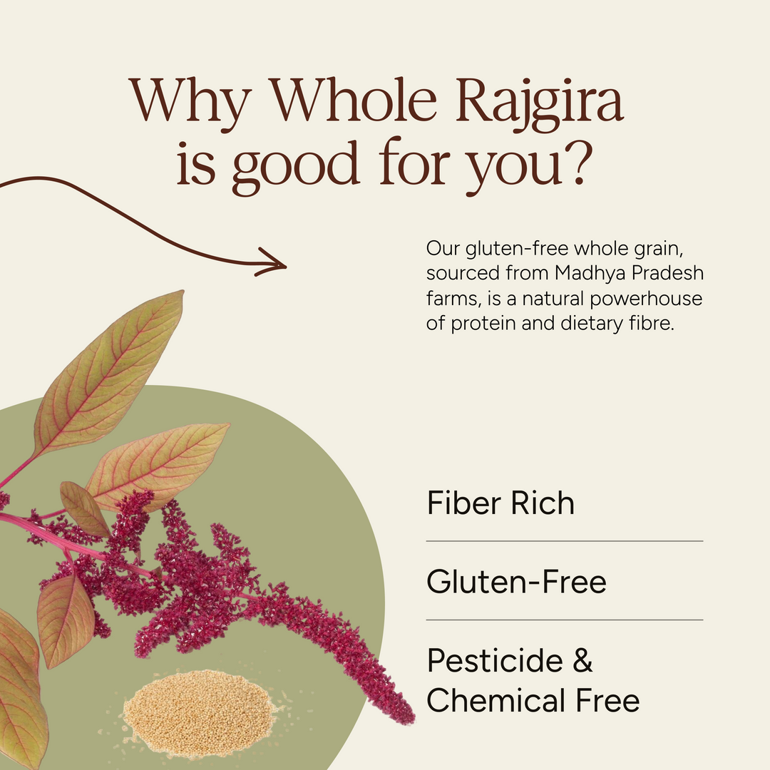 Soil Origin Rajgira Whole Grain - 500 Gm