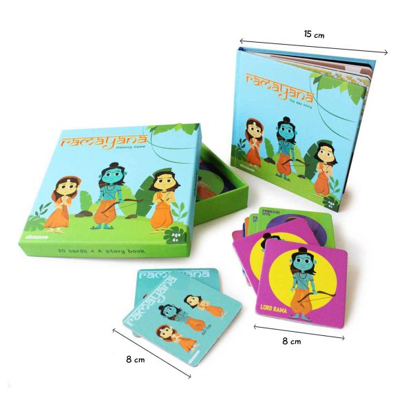Shumee Ramayana Memory Game and Book