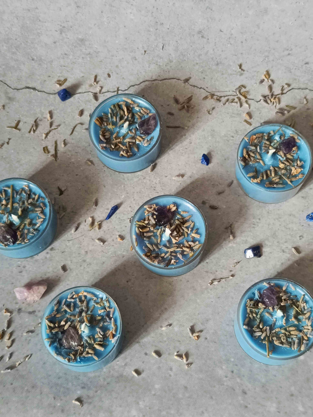 Crystal & Herbs Tealight - Set of 6