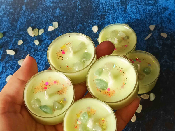 Calming Crystal Tealight - Set of 6