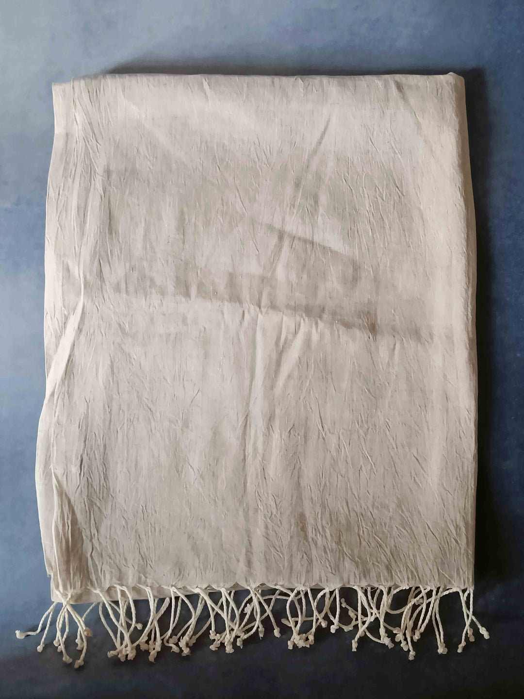 Smoke-Grey Hemp Stole