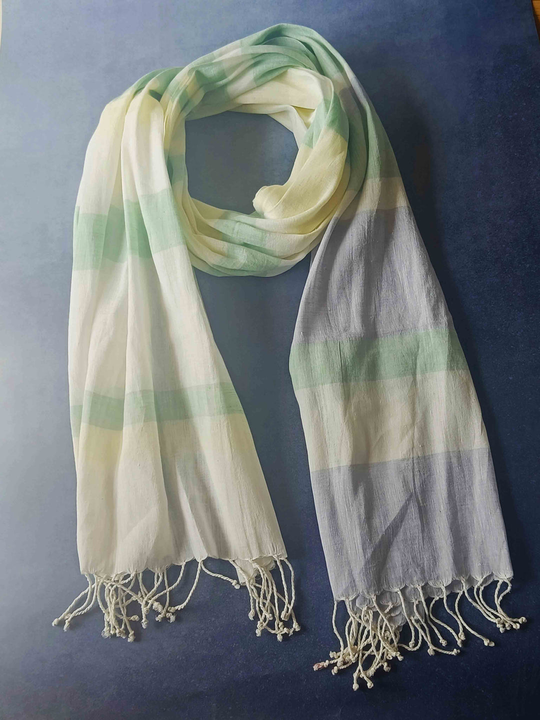 Ivory Blush Hemp Stole