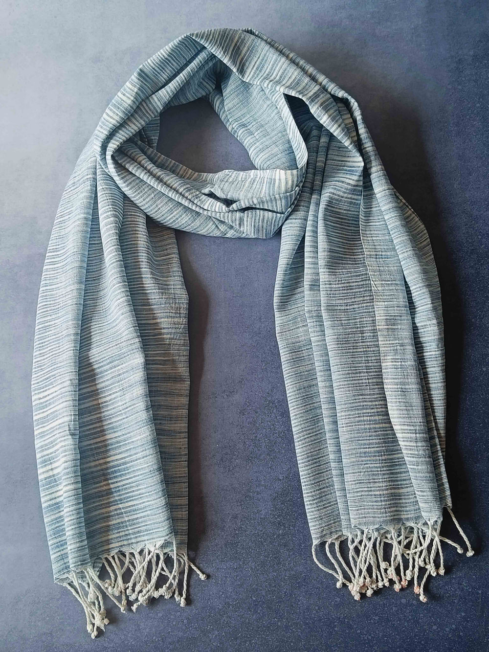 Abstract Hemp Stole
